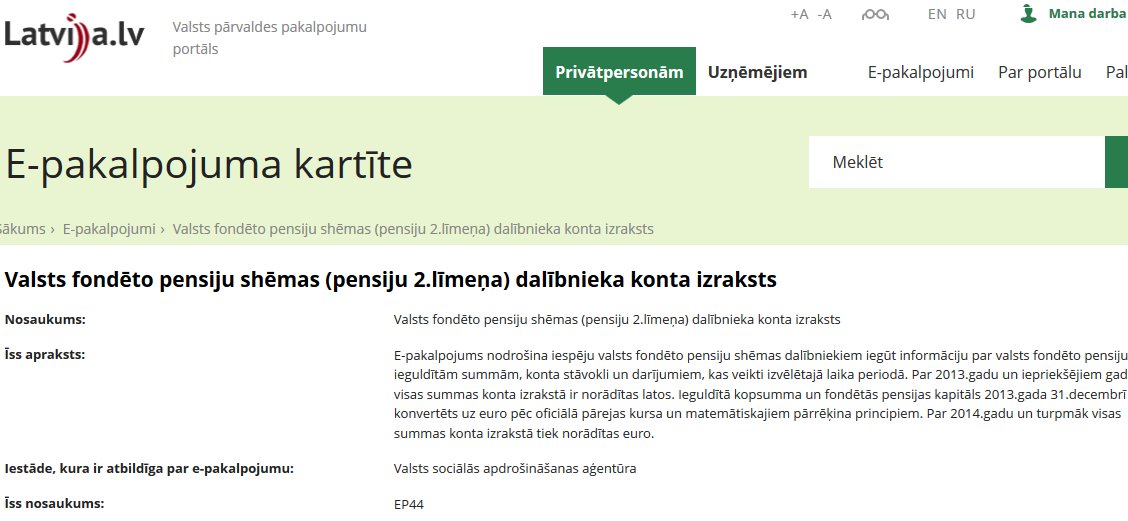 Vsaa On Twitter Noskaidro Pats Savu Pensiju 2 Limena Lidzeklu