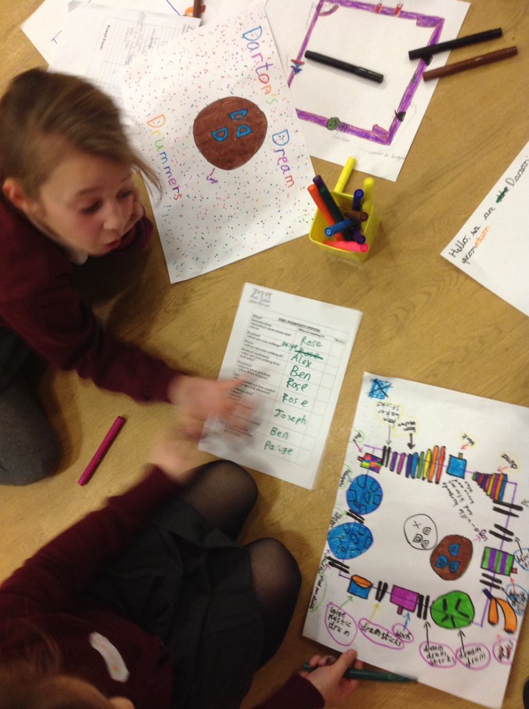 Class9DPS's tweet image. Planning our pitch for when the judges arrive 😬 #miniapprentice @DartonPrimary @LTLEnterprise @Lord_Sugar