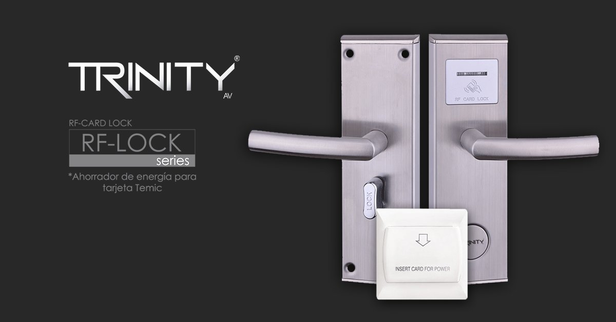 trinity_av's tweet photo. Soluciones para #ControlDeAcceso y #AhorroDeEnergía con sistema para hotel Trinity. https://t.co/6zHeo5I9aJ
