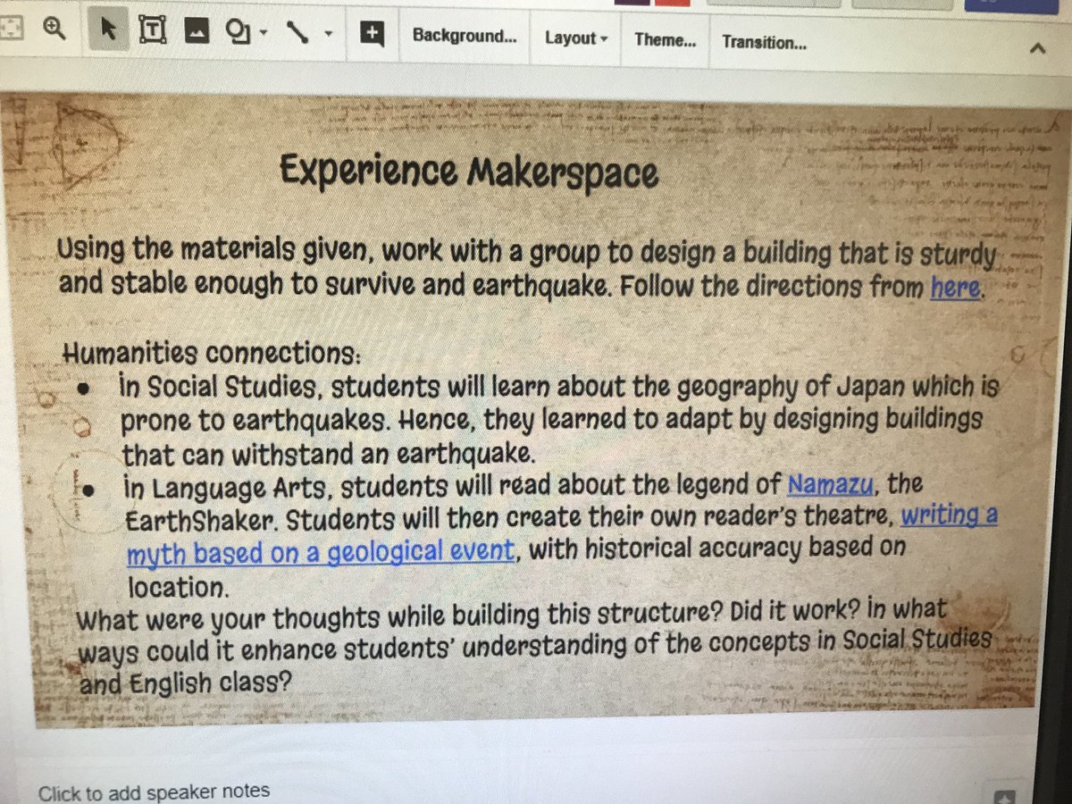 MsTayGrade7LA's tweet photo. Making MakerSpace come alive for PD Day! @hurwitz_history https://t.co/10TSZboeup