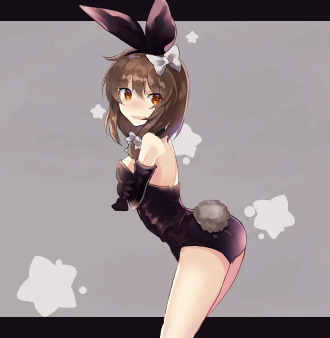 #深夜の真剣お絵描き60分一本勝負うさみみれんこ^^ 