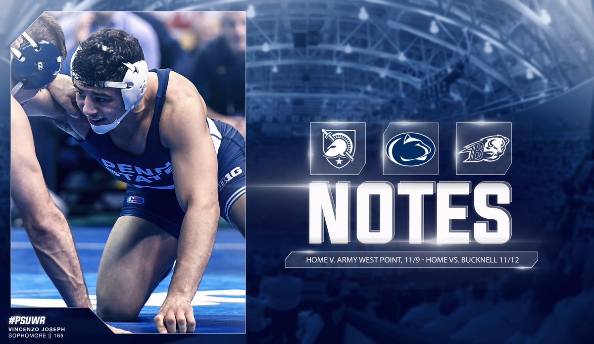 NOTES! IT. IS. TIME. The dual season begins Thursday and Sunday in Rec Hall! Get the preview NOW! gopsusports.com/sports/m-wrest… #PSUwr