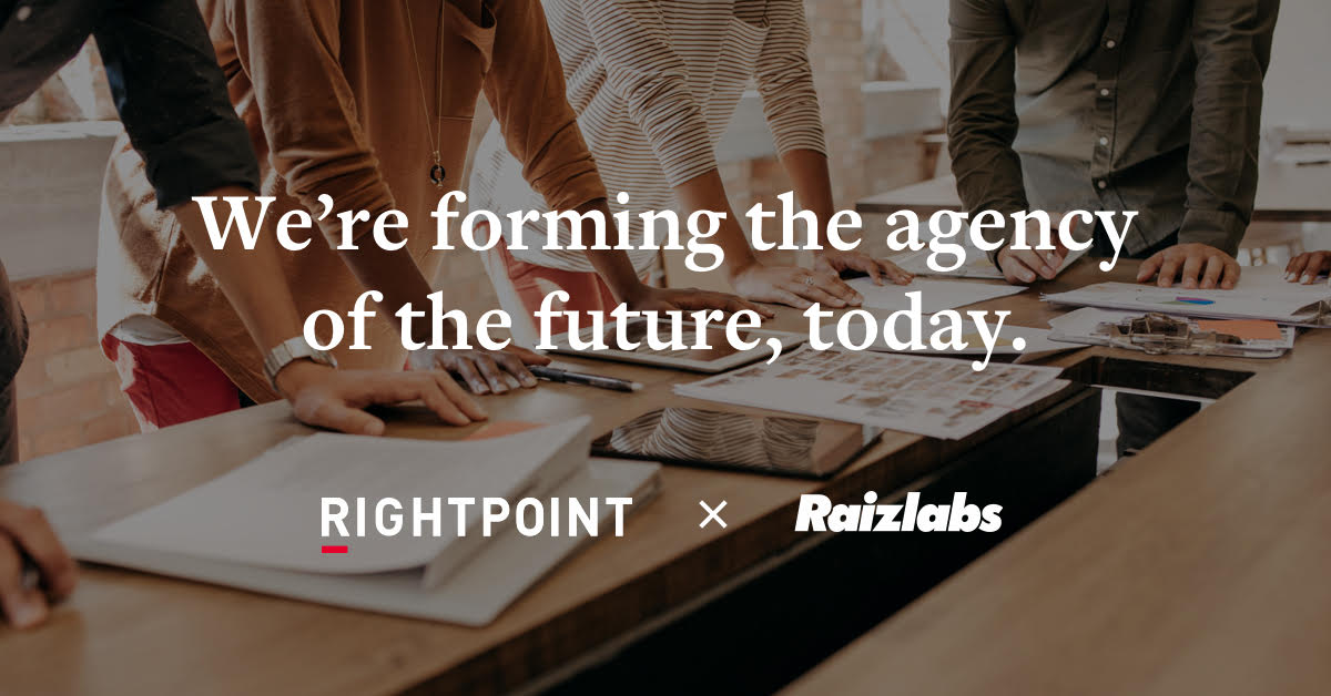rp_labs's tweet photo. Rightpoint Acquires @raizlabs, Expanding Capabilities in #Mobile Innovation and Emerging Technologies. Learn more: https://t.co/UTVBWqLKzI https://t.co/B0C4cwQk3p