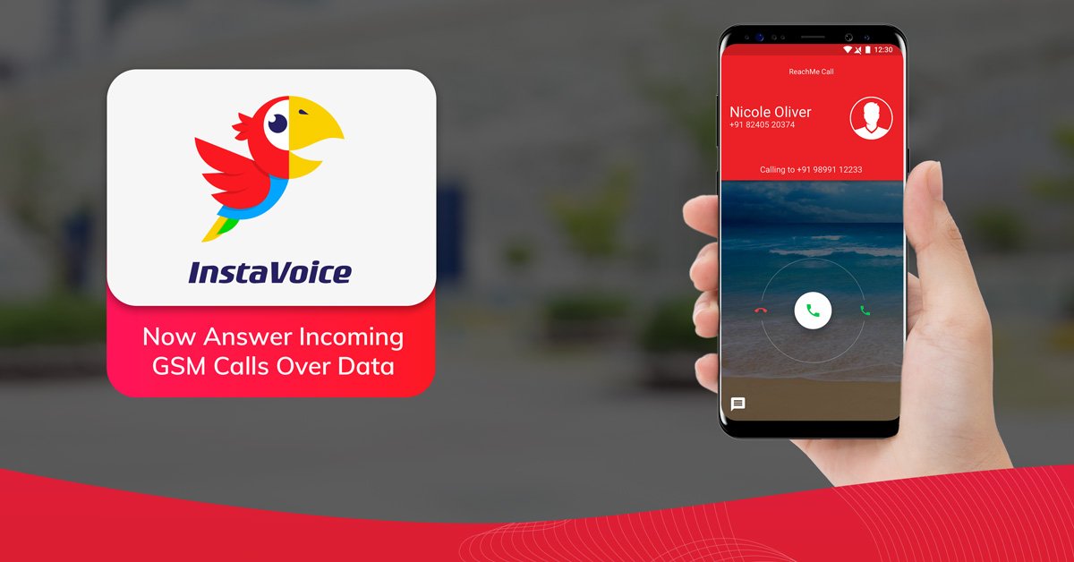 InstaVoice's tweet photo. Introducing our new #InstaVoice feature, #ReachMe! Free incoming GSM calls over data, even on international roaming!
https://t.co/b8Fnzbqi9M https://t.co/pG1au9QnBu
