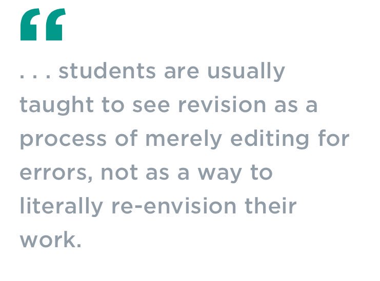 ReadWriteMore's tweet photo. How can we engage kids in this re-envisioning process effectively? #re-envision #formativeprocess https://t.co/rqog2FXotF