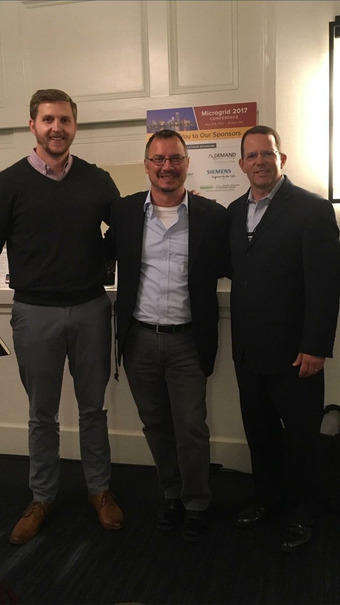CrescendoPower's tweet photo. Happy to announce Urs Gisiger formally joining the @CrescendoPower team today as a Managing Director! #Microgrid2017 https://t.co/NMA8A5iirj