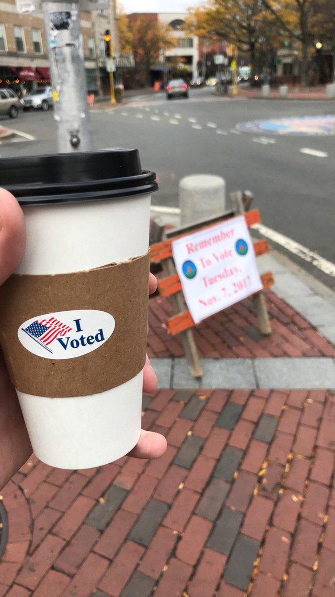 __dfreeman's tweet photo. The sticker is exciting but my first London Fog of the season is the real MVP this morning #voteswag https://t.co/N25QLDdoib