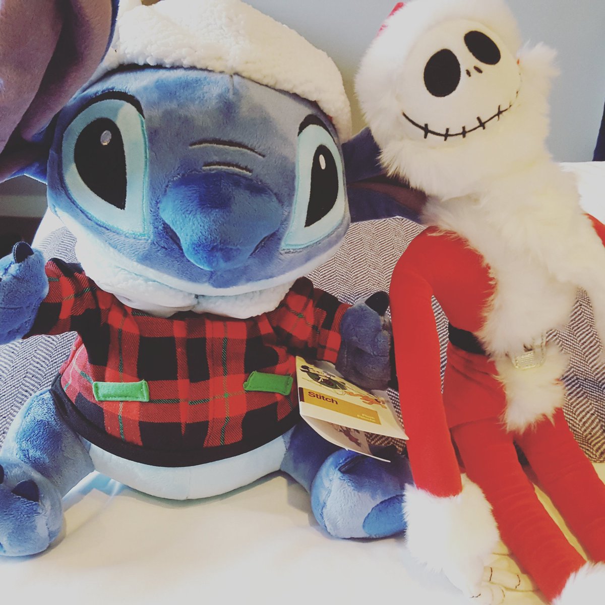 LoziiLu's tweet photo. Arrived in Birmingham and iv'e already found a Disney shop.. oh dear 😂😂 soo happy though #stitch #liloandstitch #jackskellington #santajack https://t.co/S8sSJZqebJ