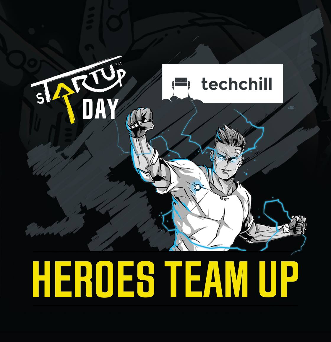 startupdayfest's tweet photo. HEROES TEAM UP! All @TechChill 2018 pass holders can now get the #sTARTUp Day 2017 pass with -20% &amp; vice versa! #startupday17 #techchill2018 https://t.co/OlwDvgnKFD