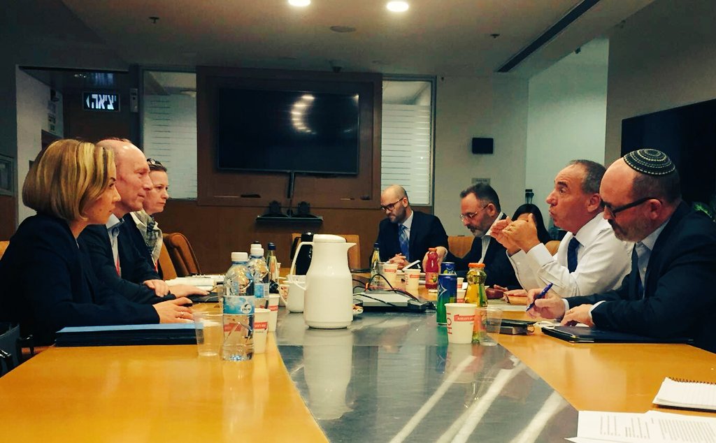 Yuval_Rotem's tweet photo. Pleased to host German counterparts for🇮🇱🇩🇪 dialogue on #AlgorithmicDiplomacy. Common need to combat online #HateSpeech and other threats. https://t.co/xvemhuIaUv