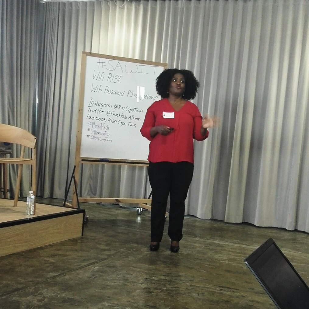 OptimisticRose's tweet image. Feeling inspired by #FemaleEntrepreneur + @GirlhypeSA Founder, @baratangmiya who&apos;s changing the world by &quot;accelerating the lives of school girl&quot;. #YouRock #SAWIT #sawomenintech