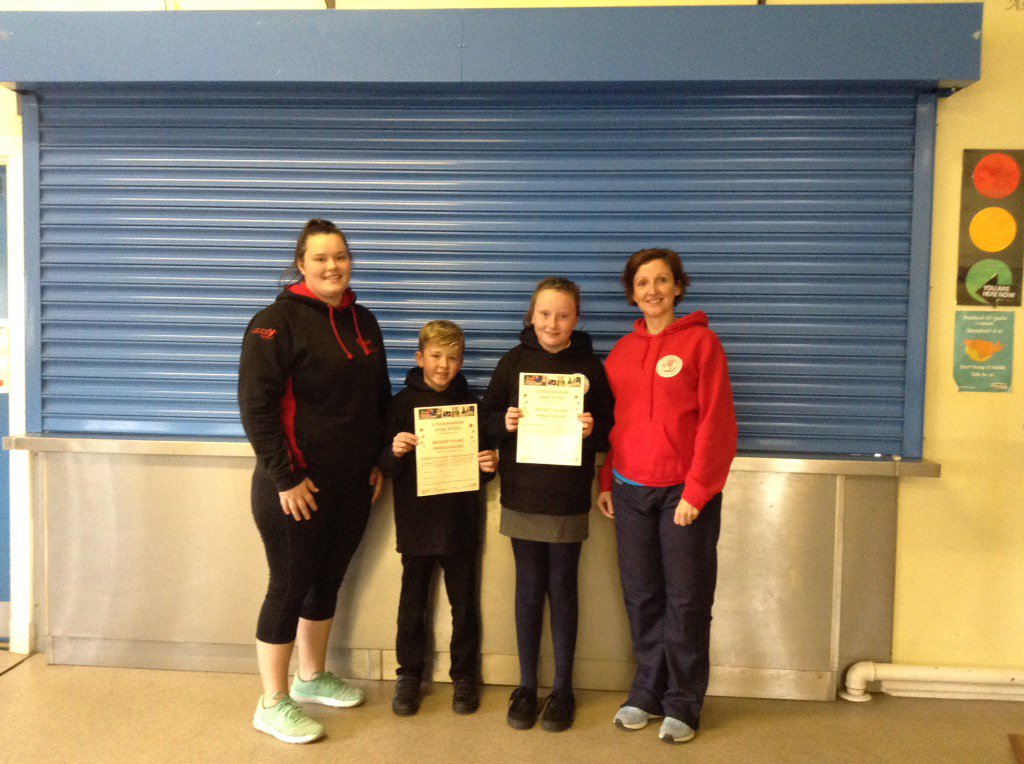 LaugharneSchool's tweet photo. Congratulations to the Bronze Ambassadors for receiving their certificate today. @sportcarms 
Llongyfarchiadau!! https://t.co/JxVbSTrobW