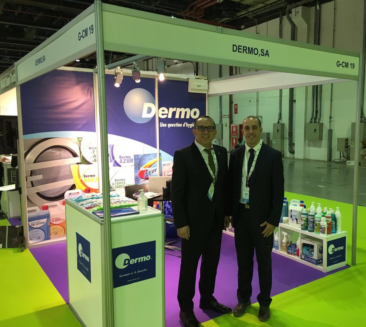 Dermo_Spain's tweet photo. Find our professional team at stand G-CM19 in the Middle East Cleaning Technology Week. @MECTWeek #mectw #Dubai https://t.co/7I1tLOTFoD