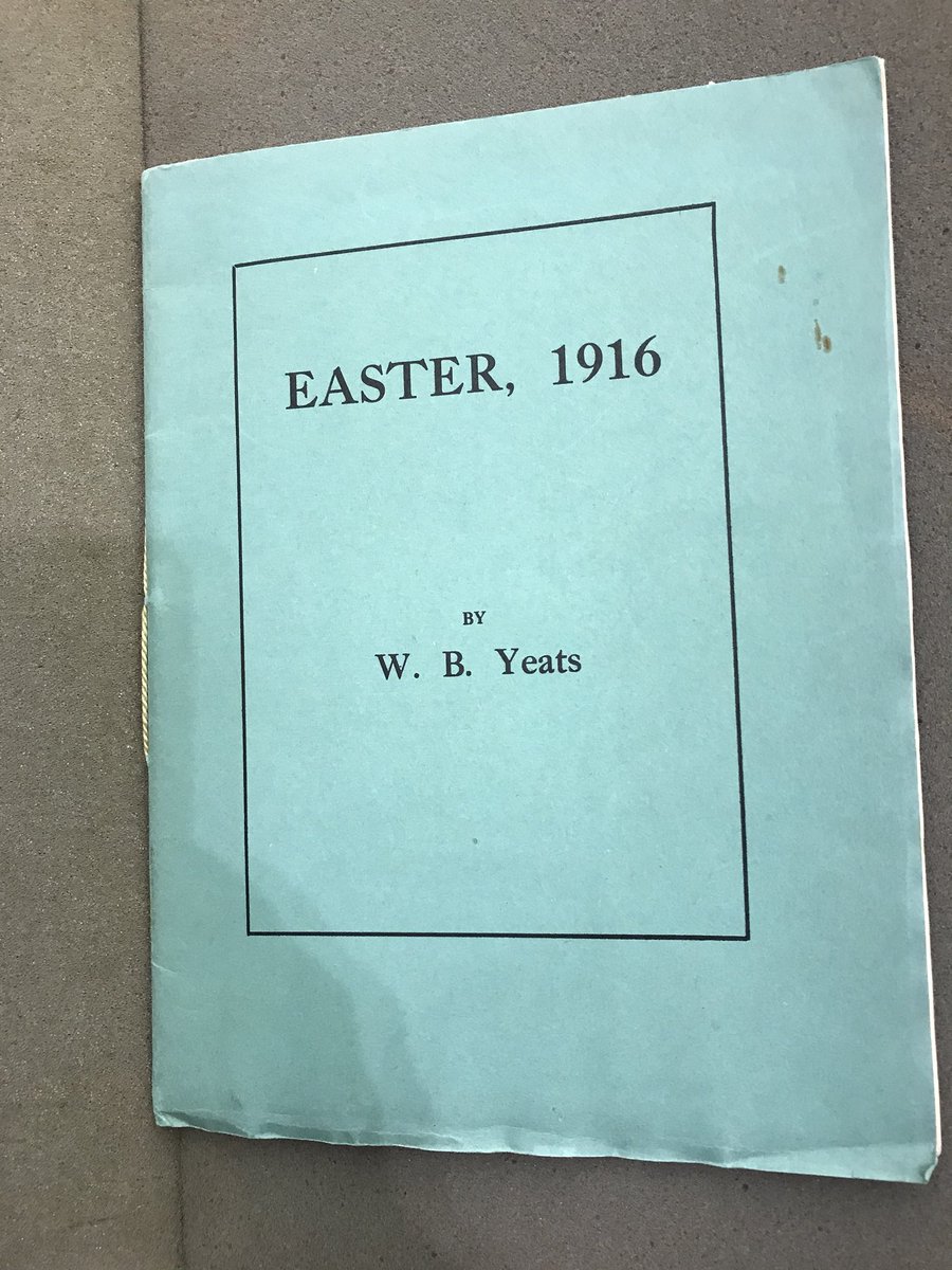 DanMulhall's tweet photo. Fascinating to view @EmoryUniversity’s wonderful collection of Irish literature @EmoryRoseMARBL. The finest such collection outside Ireland? https://t.co/jIUohc39DJ