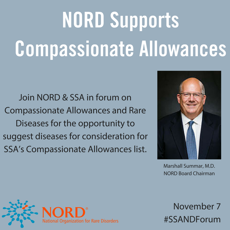RareDiseases's tweet photo. NORD Board Chair &amp; members speaking today at #SSANDForum on #CompassionateAllowances &amp; #RareDiseases Join @ https://t.co/u4wQLhyVjr https://t.co/7crqcalE2A