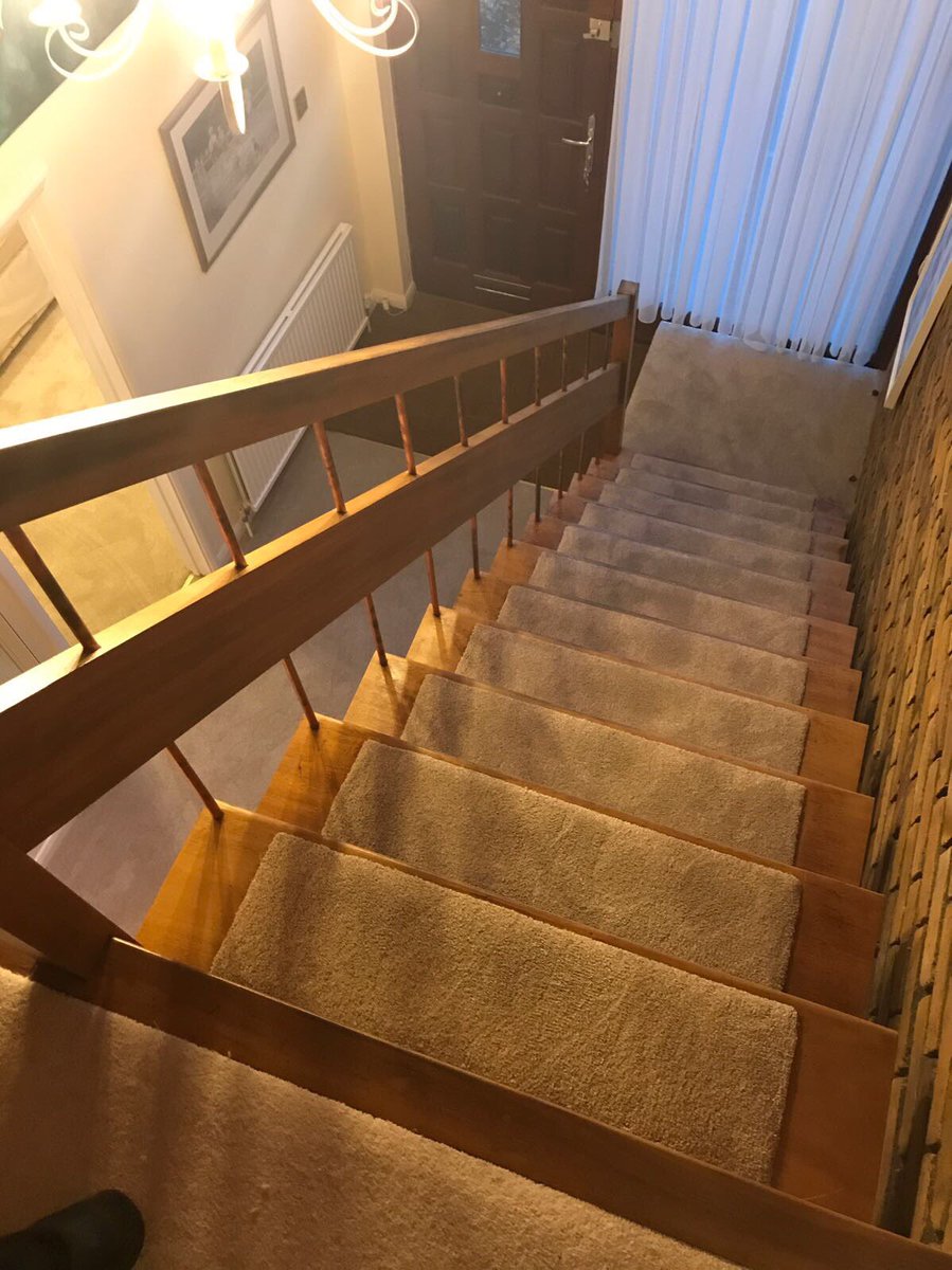 oncallcarpets's tweet photo. Completed today #bleachcleanablecarpet in #Culveston #Meopham #stairs #hall #lounge #bedroom https://t.co/8fh4l0PFhi