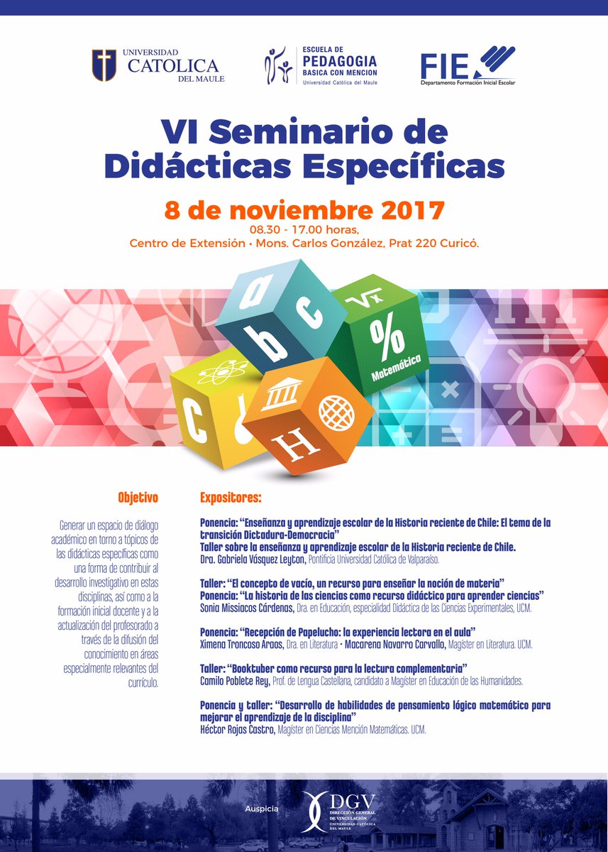 alumniucm's tweet photo. Invitación 
¡¡¡Mañana en Curicó!!! https://t.co/vP70Rd53b1