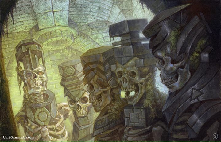 chrisseamanart's tweet photo. One of my latest for #dnd #dnd5e #dungeonsanddragons #tombofannihilation #pickakey https://t.co/lkhuxXy2so