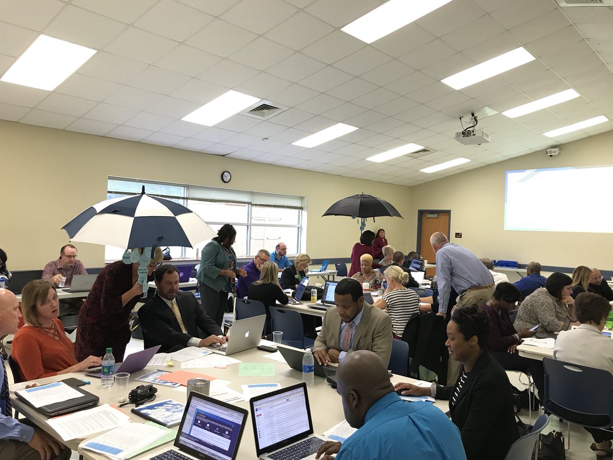pcs_super's tweet photo. Principals getting a deep understanding of the MTSS UMBRELLA. @PCS_NC #pcs_admin https://t.co/SdZiHXZ4Pd