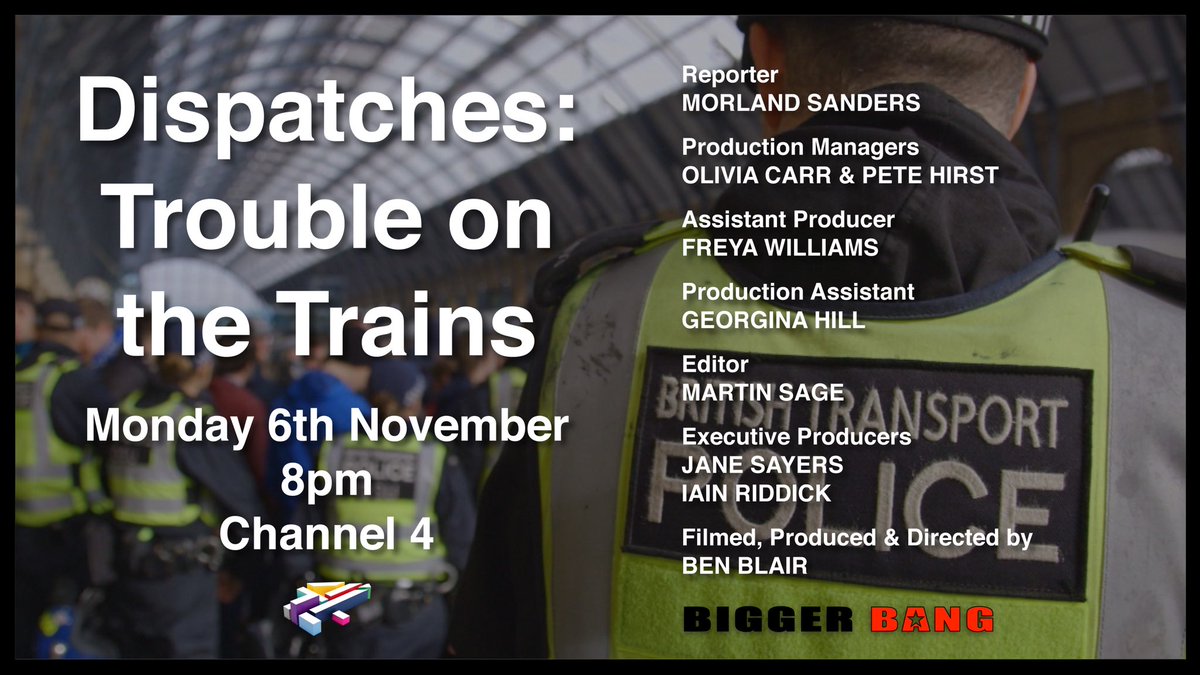 BlairBen's tweet photo. We went undercover to expose racist football fans on our railways. Watch  #Dispatches #TroubleOnTheTrains https://t.co/NdJfqGMY9c https://t.co/PhL5SCpo71