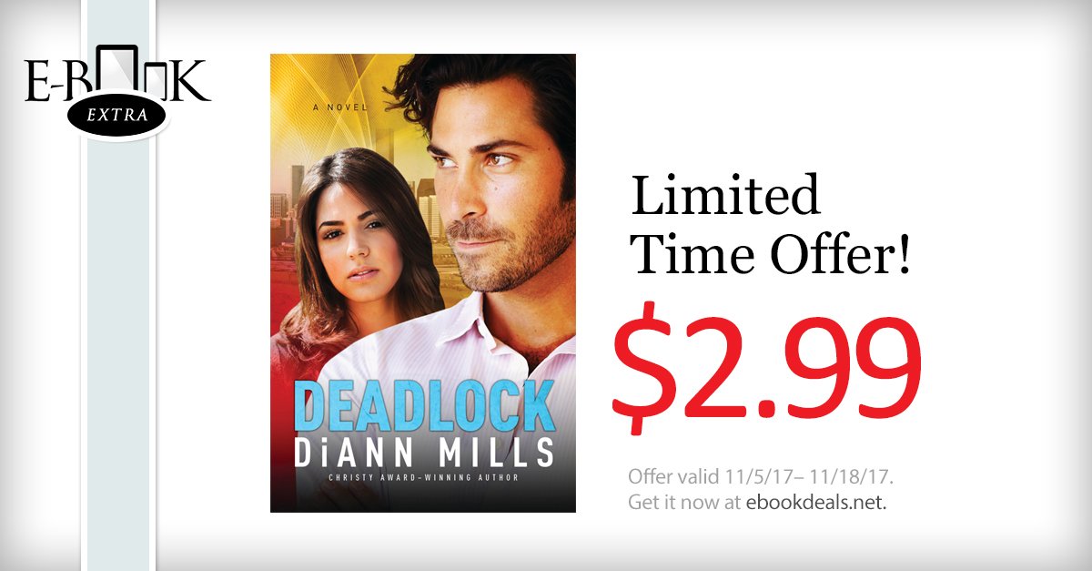 ebookextra's tweet photo. Don't miss DEADLOCK by @diannmills, just $2.99 for a limited time! #eBookDeals #Deadlock https://t.co/CUMg3Df9HQ