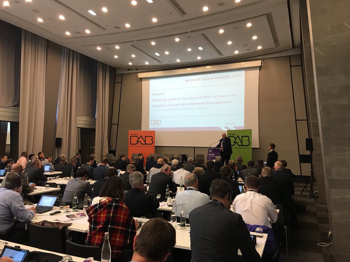 Sirti_radio's tweet photo. .@ncurien « 70 candidats à Nantes et Rouen ce qui va permettre de remplir l’ensemble des multiplex » #radio #worlddab https://t.co/AKIm9QhAF7