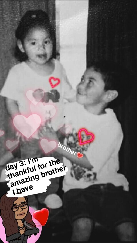 mayyrabarraza's tweet photo. day 3 : I'm thankful for the amazing brother I have 💗💗 #gratitudesnaps #mrsgthanks #before&amp;after #13YearDifference  @mrsgwhs https://t.co/ALiFv6xORZ
