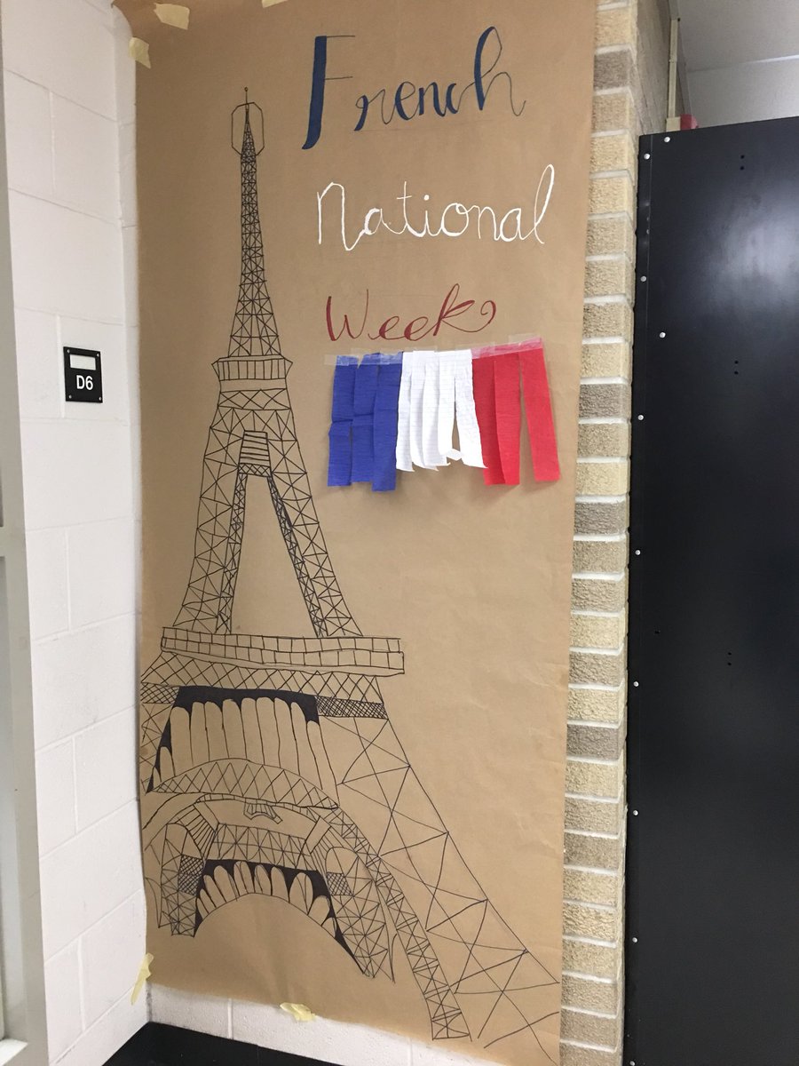 ProfZoino's tweet photo. Celebrating French National Week. #ThisIsWhatWeDoInDWing #westudyworldlanguages https://t.co/ORv6qvwP6f