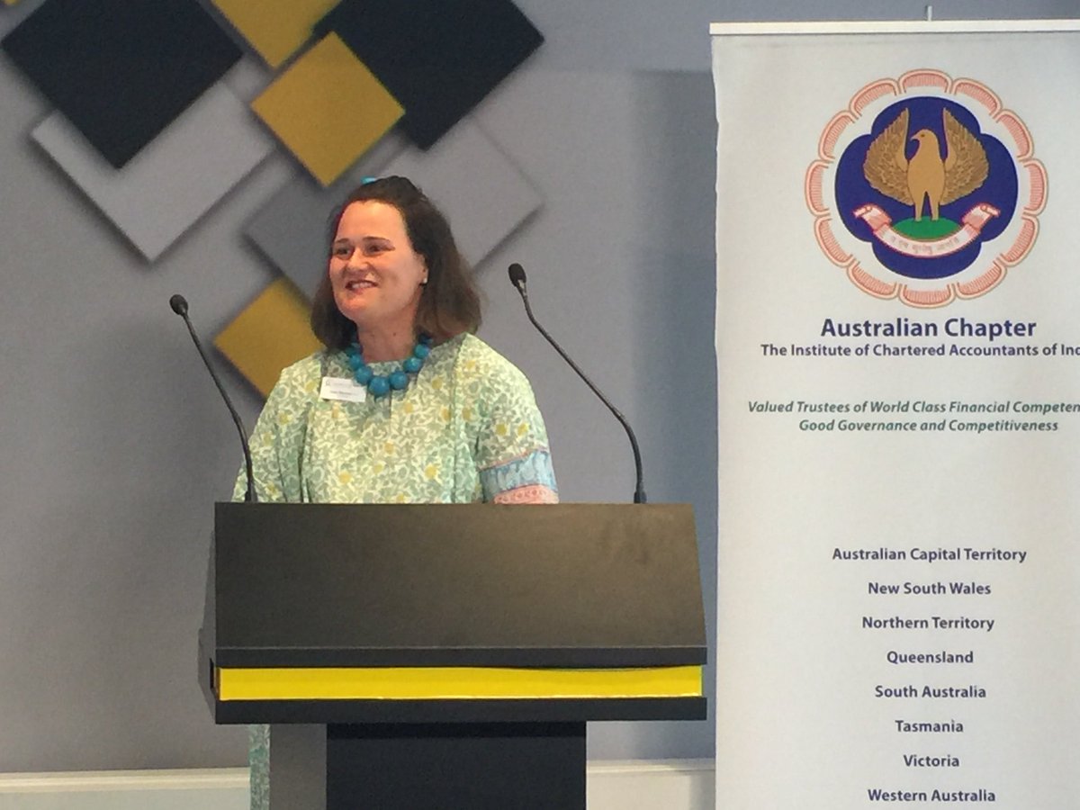 icaiau's tweet photo. Jane Stanton FCA, Incoming President addressing our members @Yateen @cagopalm @icaiau @Chartered_Accts @CommBank @PwC_AU @Silverhall_AU @riskwisdomfp @mcgrathnicol https://t.co/klTvZLIFXA