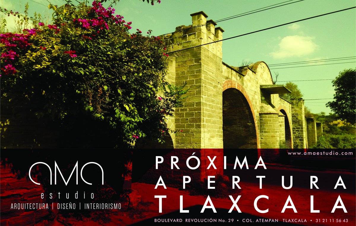 AMAestudio's tweet photo. [ PRÓXIMA APERTURA AMAestudio ]
Oficina de Arquitectura
#Arquitectura #Diseño #Tlaxcala #Puebla https://t.co/Nt03z0lPFp