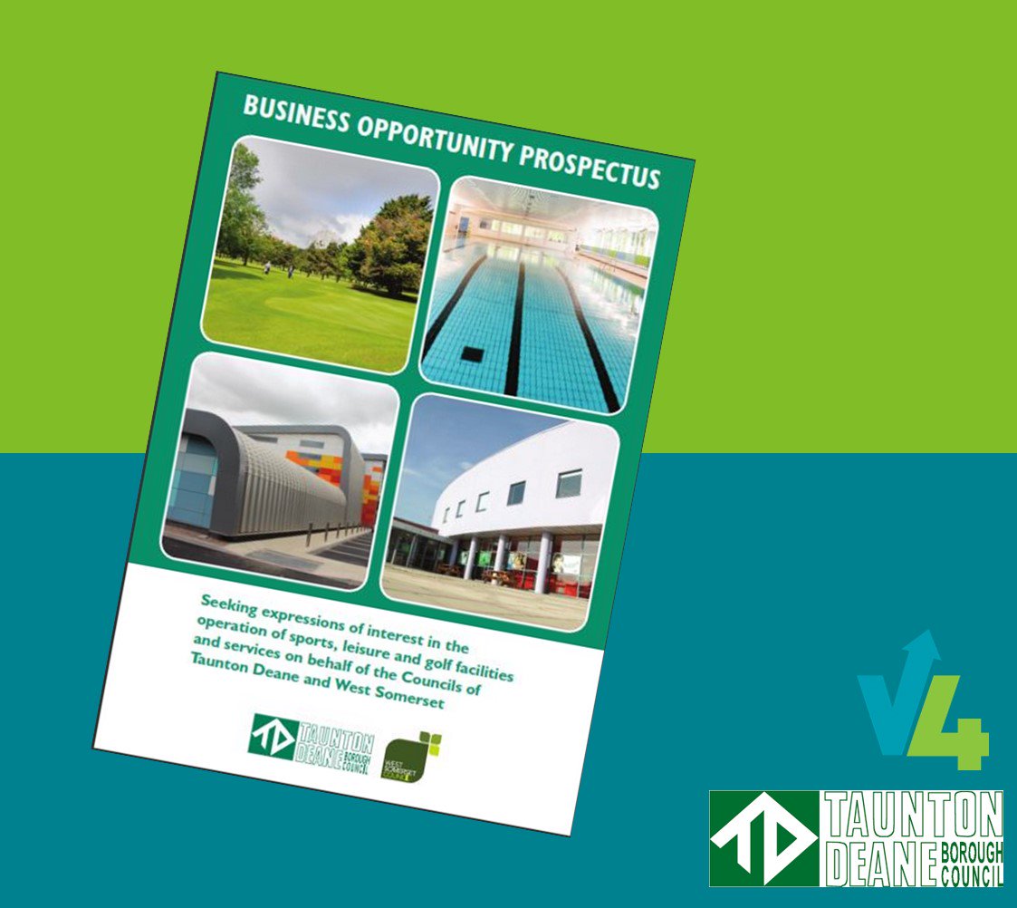 Supporting Taunton Deane Borough Council's Early Market Engagement for leisure facilities, for more info visit: bit.ly/2AoM1eu