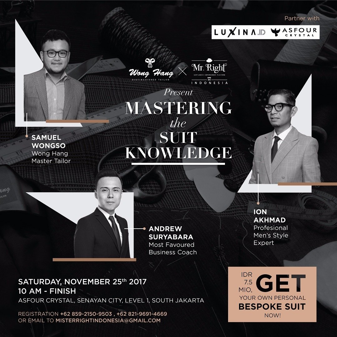 ionakhmad's tweet photo. Order your bespoke with knowledge! https://t.co/BYPeZKbKgS