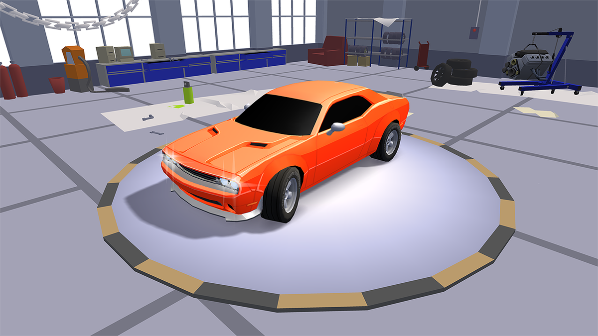 #SkidStorms clunky old car models will soon be replaced with high-def beauties like this one. Pretty cool, right? #gamedev