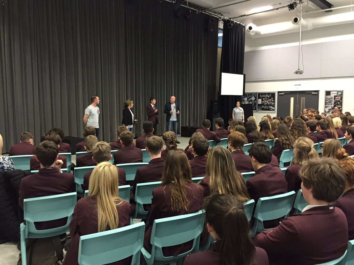 BelfairsAcademy's tweet photo. #N-Act Theatre Company educating Yr9 students about online safety. https://t.co/jVTl1IyyqF