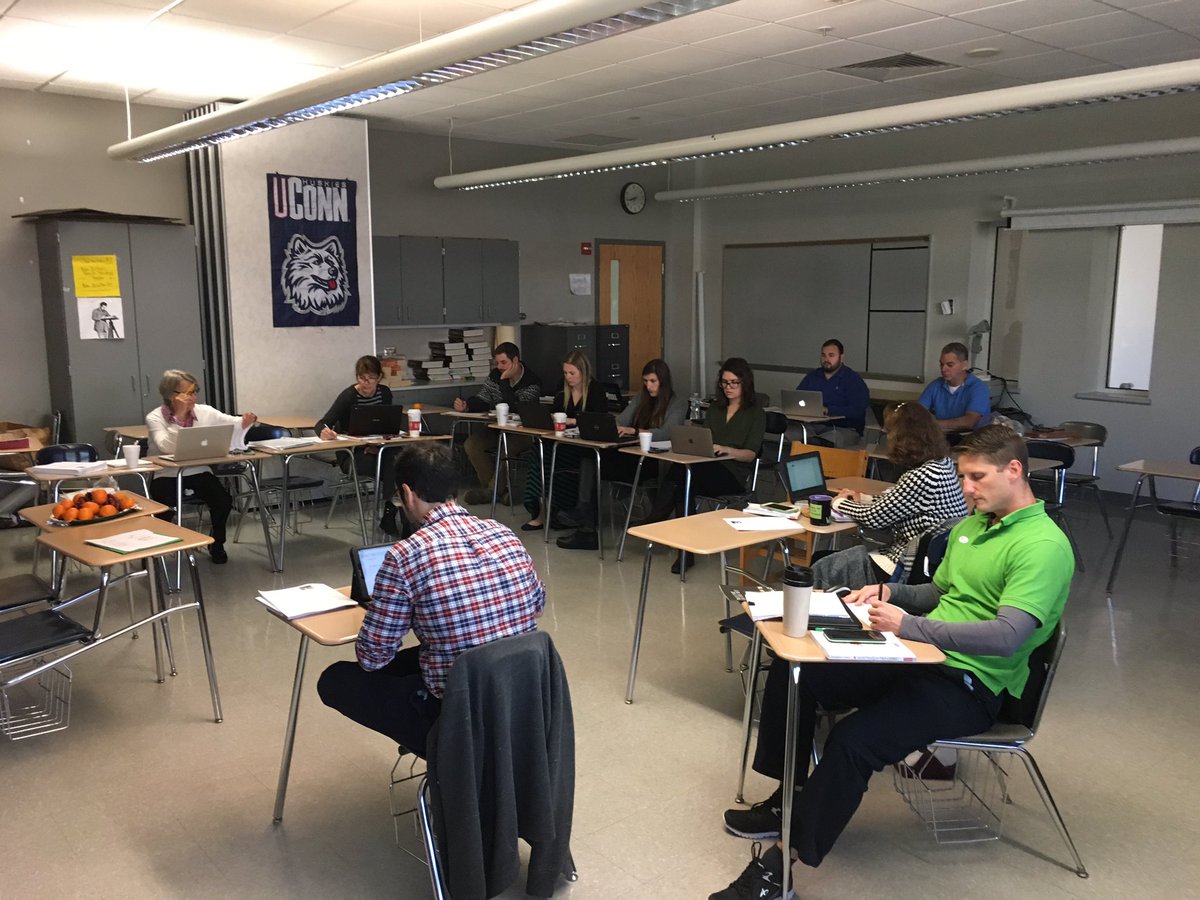 So happy to be home in CT and working with this passionate department today <a href="/NMHS_CT/">New Milford High, CT</a>