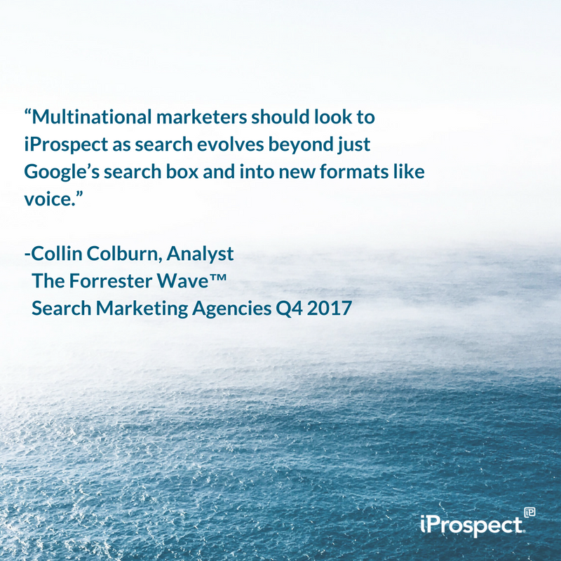 dentsuUSA's tweet photo. .@iprospect has been named as a leader in the @Forrester Wave: Search Marketing Agencies report. Read more here: https://t.co/l09p7jCloV https://t.co/xlbJonyFfs
