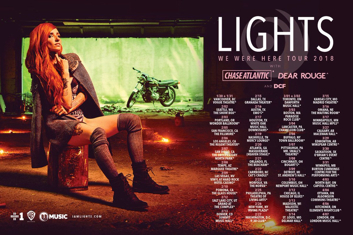 lights's tweet photo. 💎✨WE WERE HERE TOUR✨💎

On sale Friday. Bring yo soul. #WeWereHere

https://t.co/ctwd0zdj02 https://t.co/WQT1sC13zn