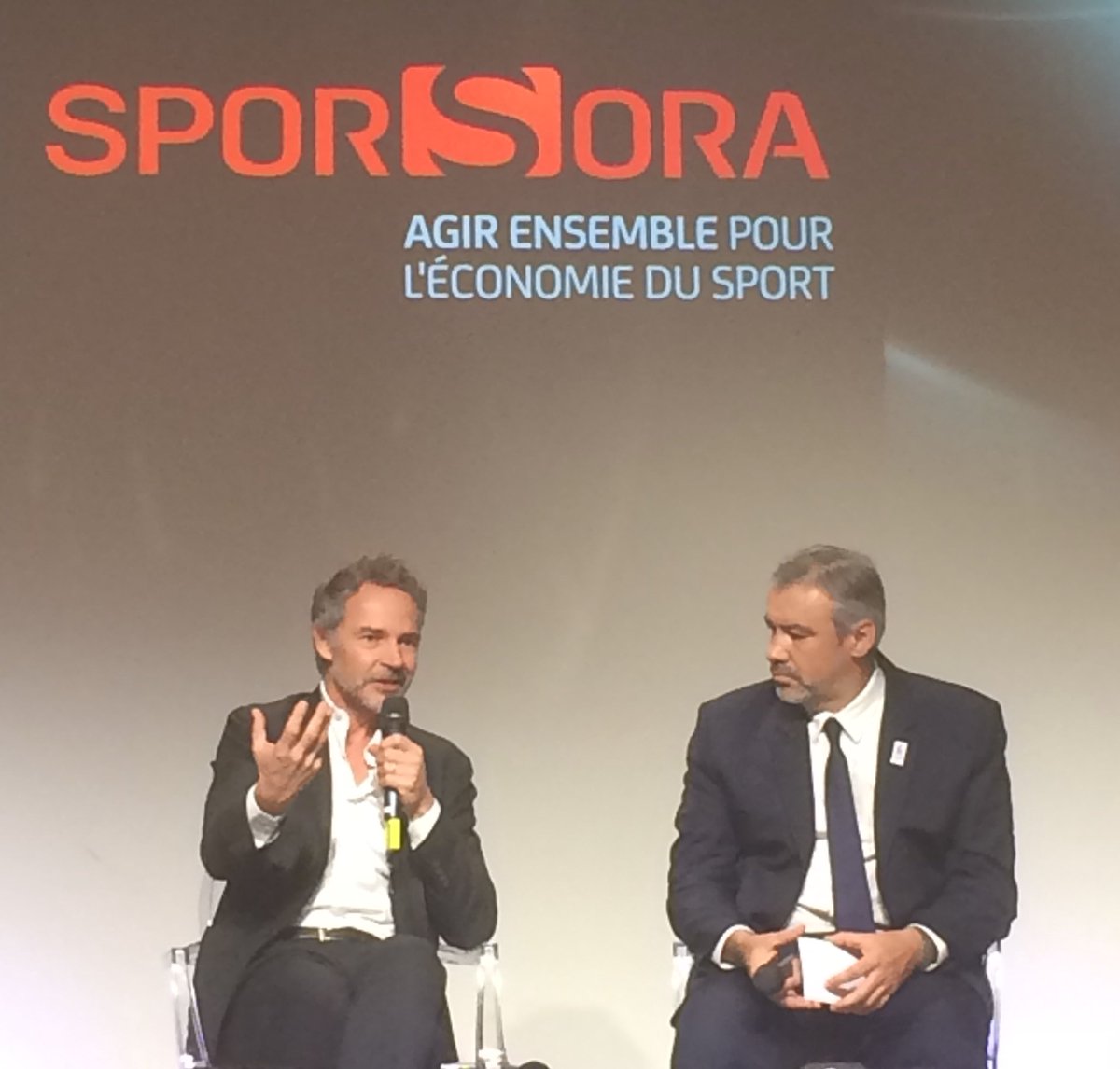 arnodissy's tweet photo. Tokyo 2020, @Paris2024, @LA2028 ... quelles opportunités pour l économie du sport en France ? @Lucienboyer et @ethobois
#SBDAY17 https://t.co/mNKkS6ngpv