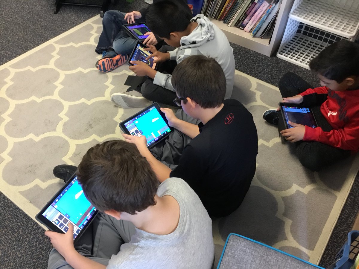 Welsh_Liberty's tweet photo. We’re taking a scene from one of our favorite books and turning it into a video game level! #osd135 @Liberty_D135 https://t.co/FeDcAubI1z