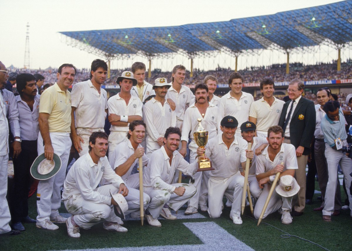 ICC's tweet photo. 30 years ago today, Australia picked up their maiden @cricketworldcup title! 

Read how they did it: https://t.co/MU4o7glE8S https://t.co/JyoNvPC4Cf