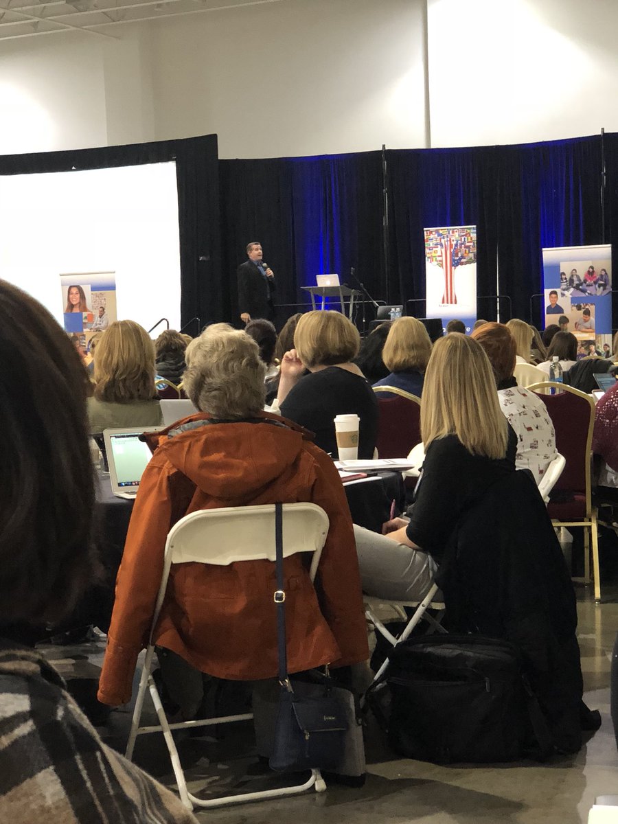 awarrening's tweet photo. “Bringing Joy back to the Classroom” This guy has great energy and enthusiasm. #dannyspeaks #ICLC17 #SCCSD https://t.co/lCO7SKXlVC