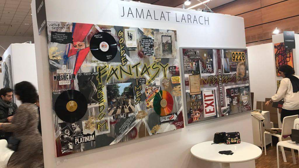 marcaHONDURAS's tweet photo. La hondureña Jamalat Larach, miembro de nuestro proyecto #JovenesHn presentó sus obras de arte en el Museo de Louvre en París, Francia. https://t.co/tUAWmiwCPk