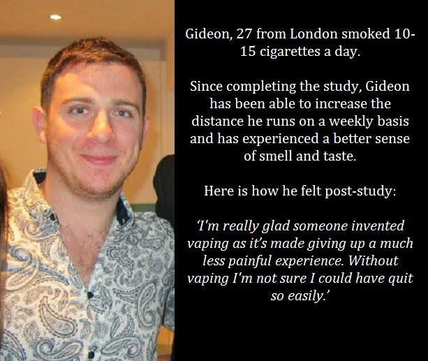 ElJefevapes's tweet photo. Let us know how has vaping changed your life, like it did for Gideon. https://t.co/xYMe6npLlP