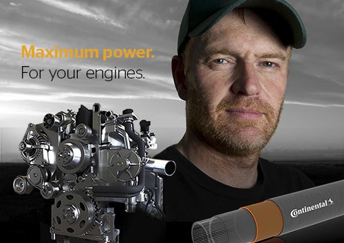 Conti_Industry's tweet photo. Maximum power. For your engines. Learn everything you ever wanted to know about our fuel lines: https://t.co/k9tQG2qhp9 #FuelLineExperts https://t.co/a6xv30lM9W