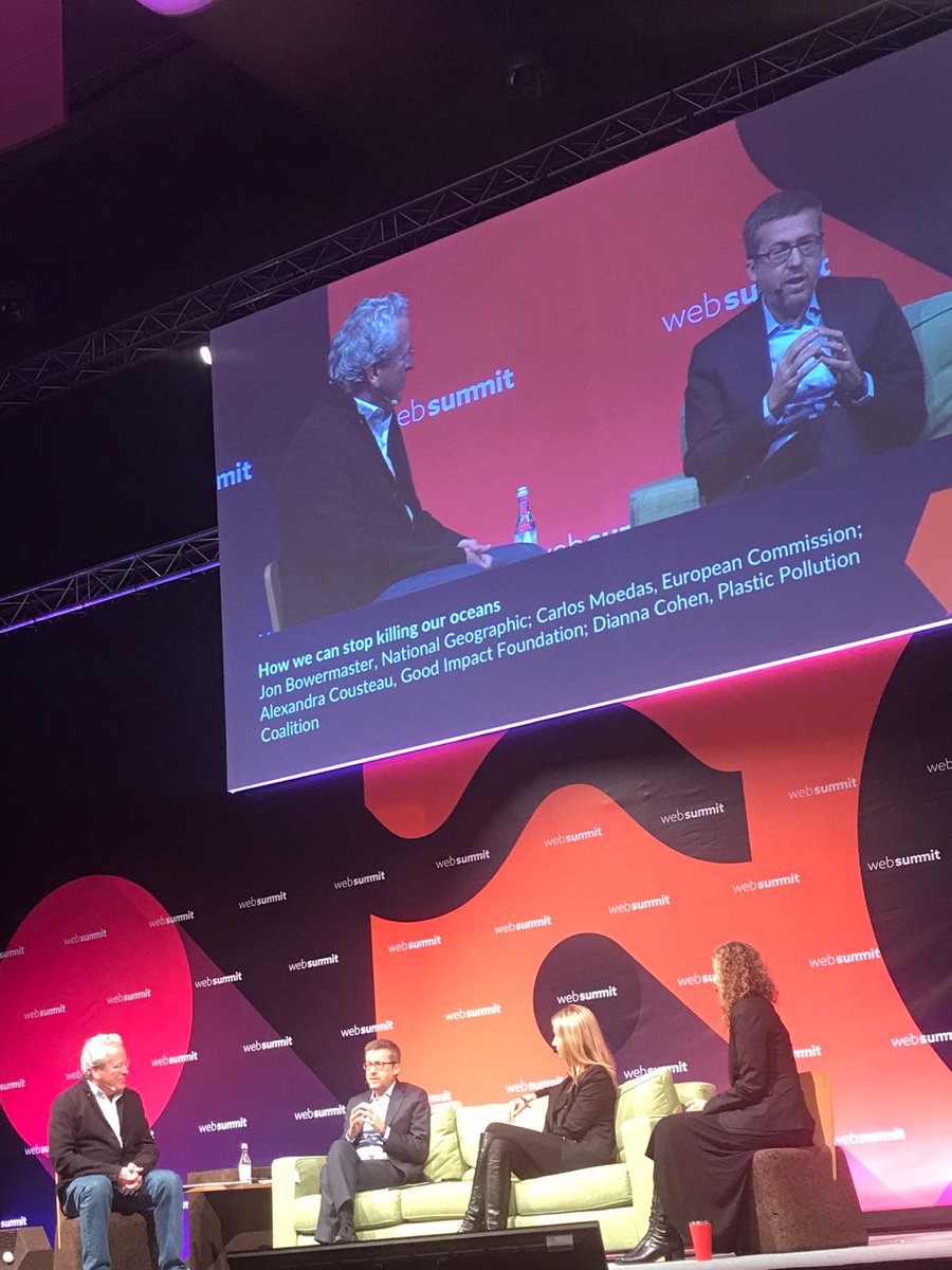 How we can stop killing our oceans? 
My vision is that 🇪🇺citizens step up to their role as custodians of the 
#Ocean
#WebSummit 
#bluegrowth