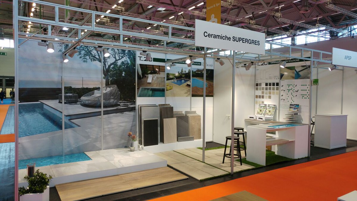 supergres's tweet photo. #Außenböden mit Spezialteilen für #Schwimmbäder . #T_20 by #supergres. wir sind am Hall 6.1 stand F071 #aquanale #aquanale2017 #fliesen https://t.co/ZHR3VANKNm
