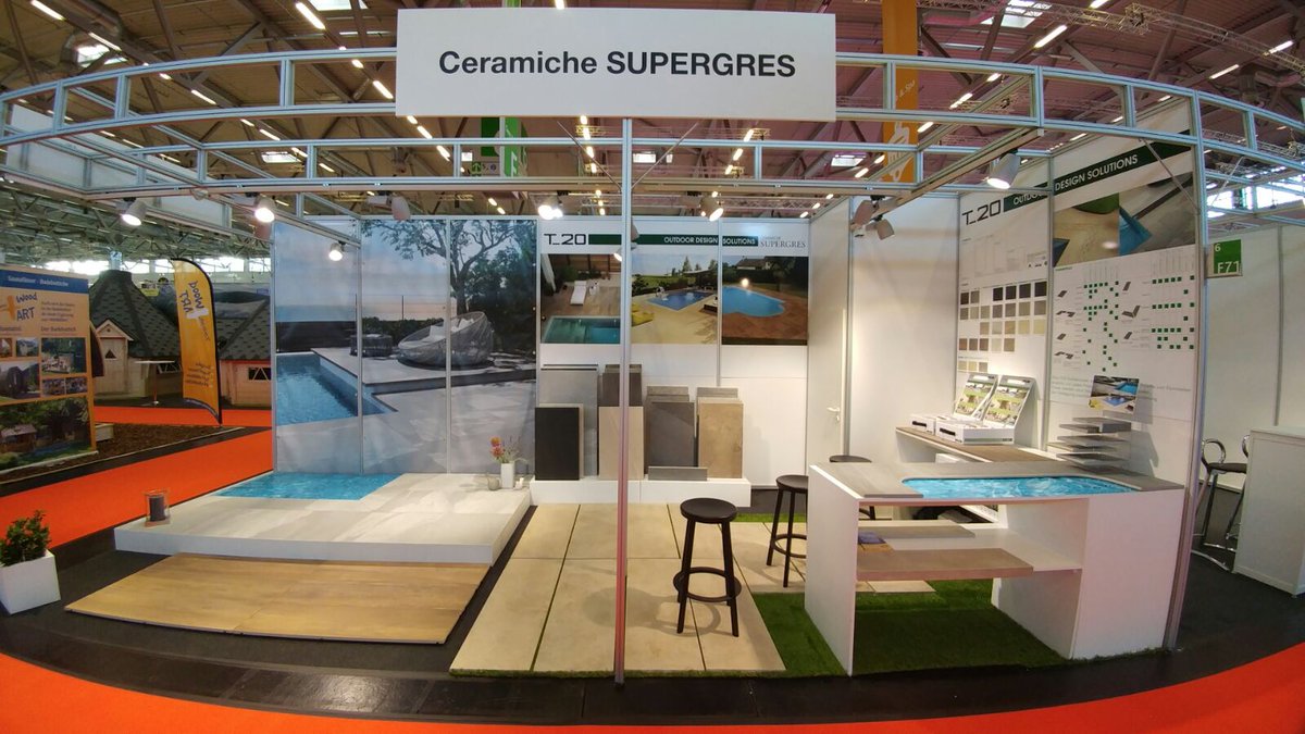 supergres's tweet photo. #Außenböden mit Spezialteilen für #Schwimmbäder . #T_20 by #supergres. wir sind am Hall 6.1 stand F071 #aquanale #aquanale2017 #fliesen https://t.co/ZHR3VANKNm