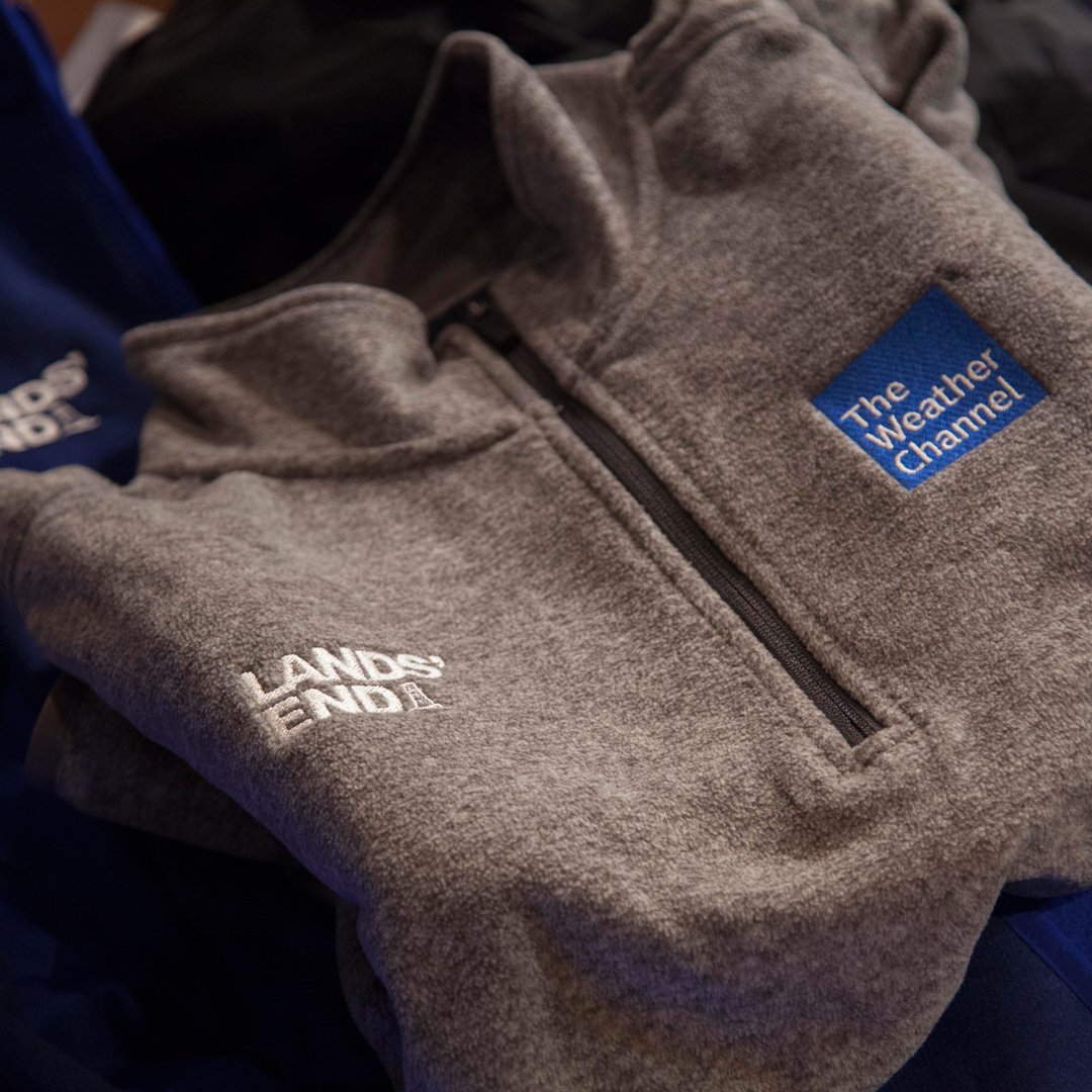 LandsEnd's tweet photo. We’re proud to announce @LandsEnd as the official outfitter of the @WeatherChannel!: https://t.co/mdcB4MSTmz #LEWhateverTheWeather https://t.co/p6f2OquNUa