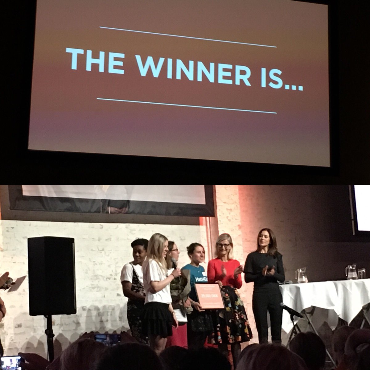 KVINFO's tweet photo. #Hack4Girls vinderen blev #Ladyguide https://t.co/2mNBvwkZDD