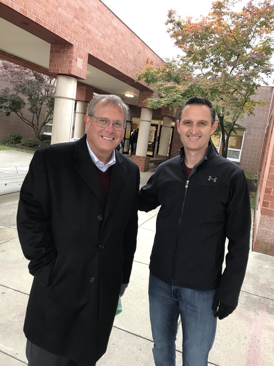 VA_GOP's tweet photo. Busy Walples Mill precinct #Fairfax coming out to support @JimLeMunyon in #HOD67. #RPV2017Tour #TurnVARed https://t.co/cgHMVLHiFn